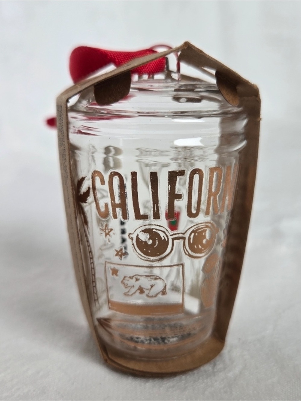 Starbucks California Been There Series Glass Ornament